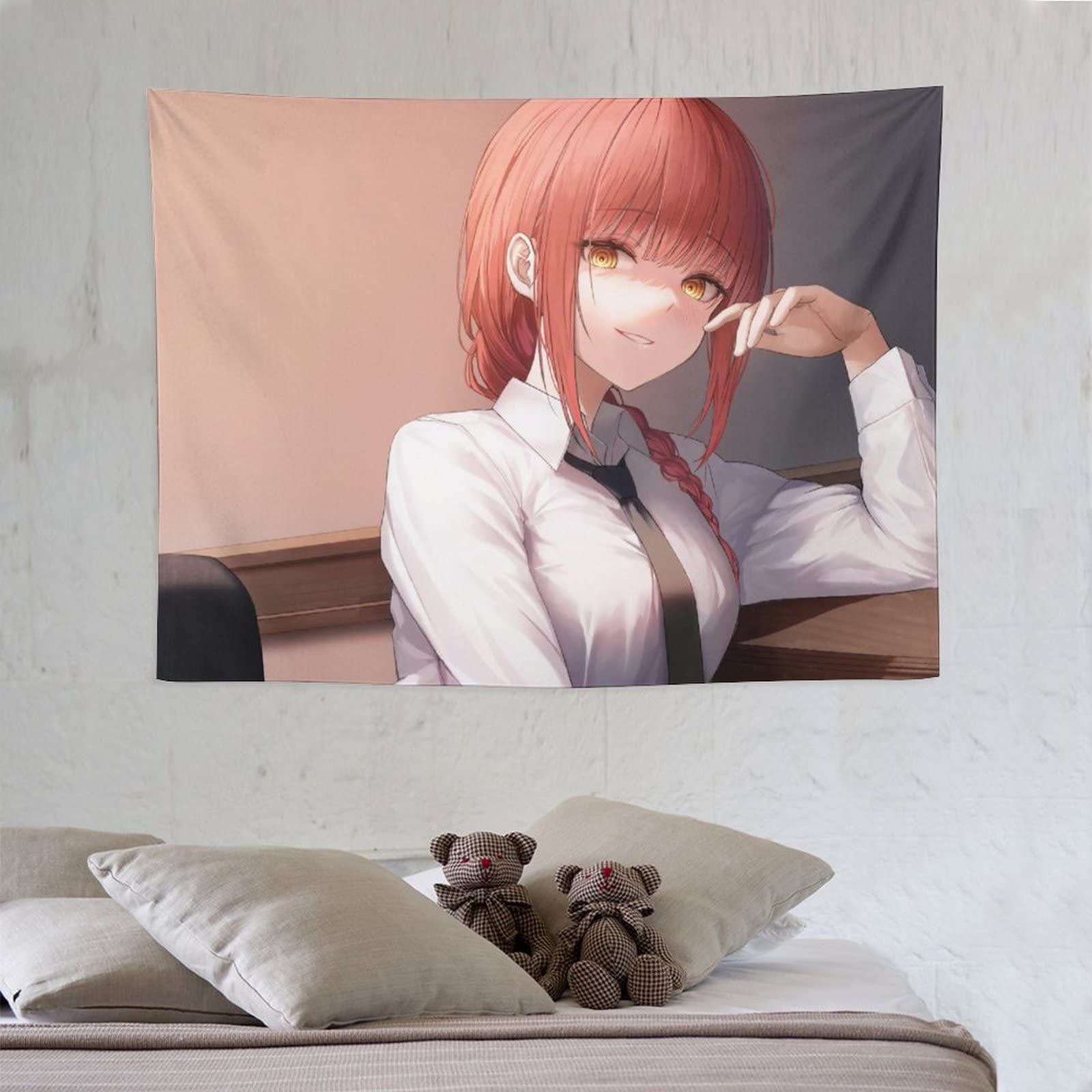 Amazon.co.jp: チェンソーマン マキマ タペストリー かわいいアニメ柄